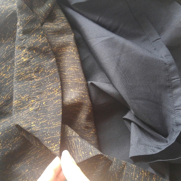 FREE w/$30 Purchase; Black & Orange Tulip Skirt - Picture 10 of 11